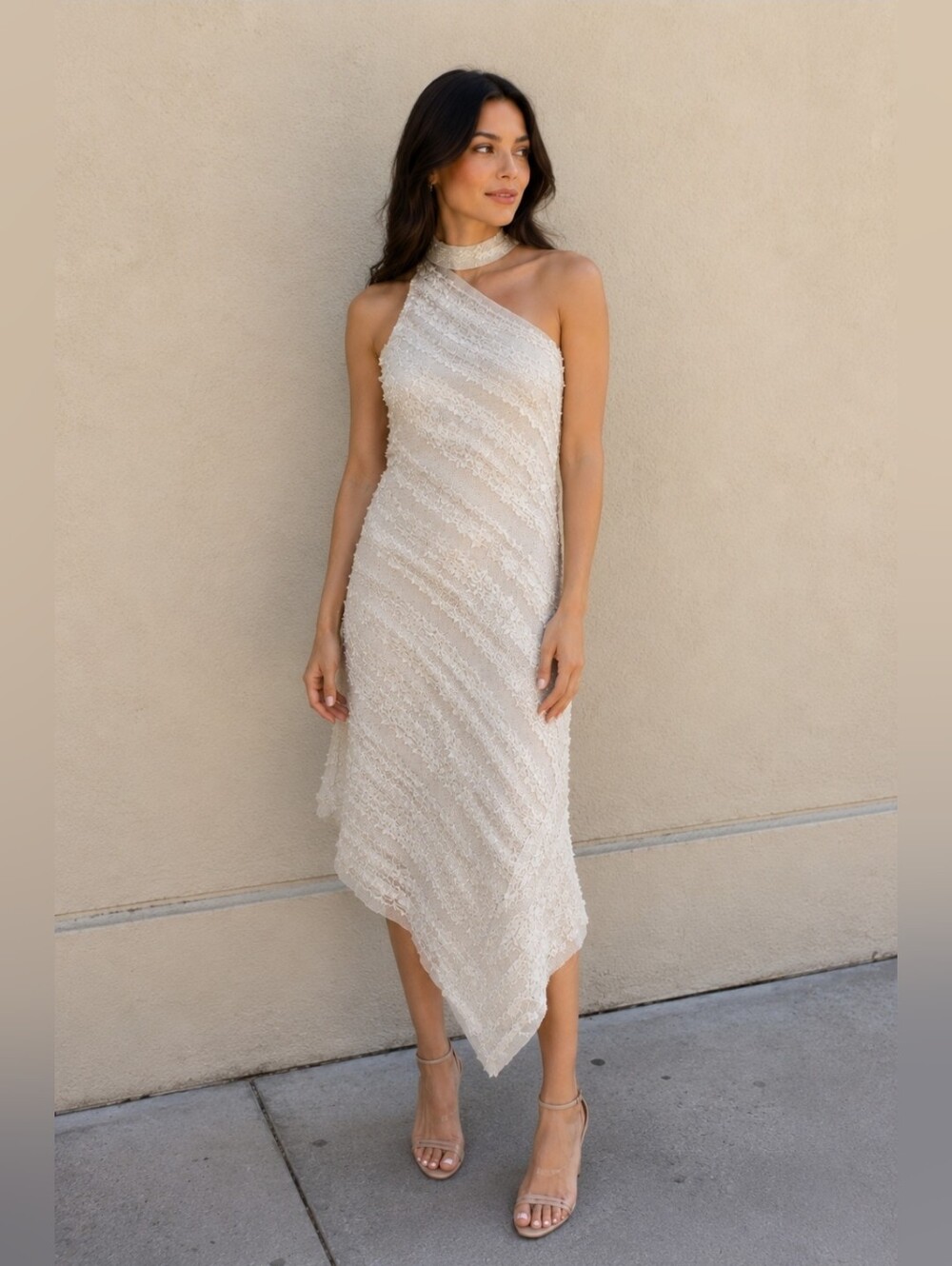 Cult Gaia levent dress in Mushroom Small